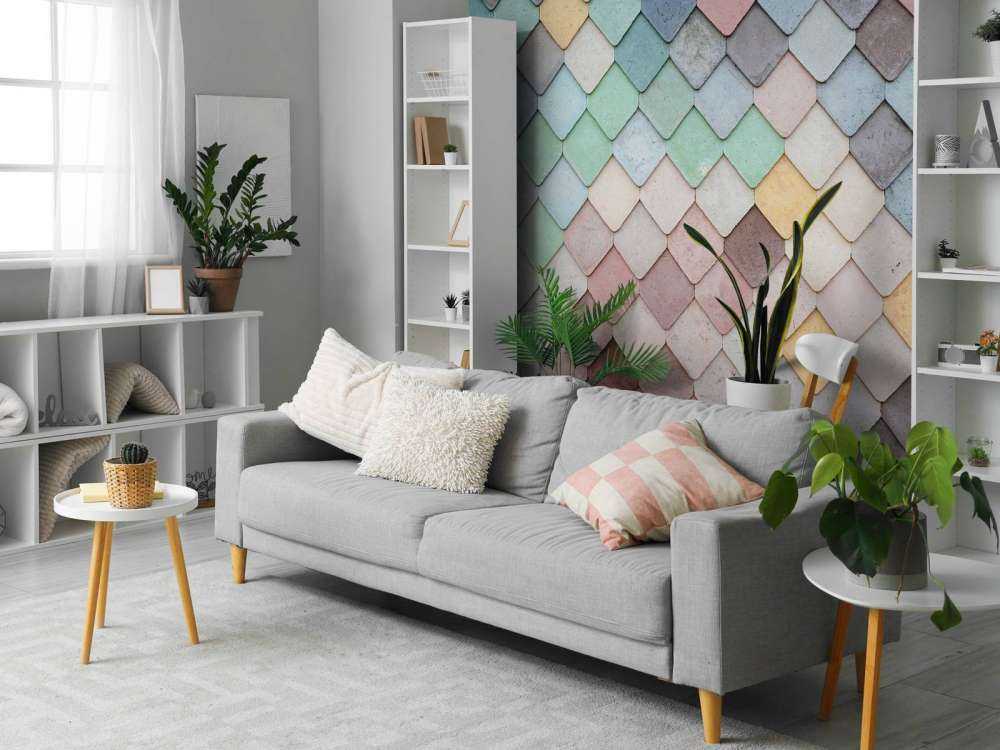 Piastrelle color pastello