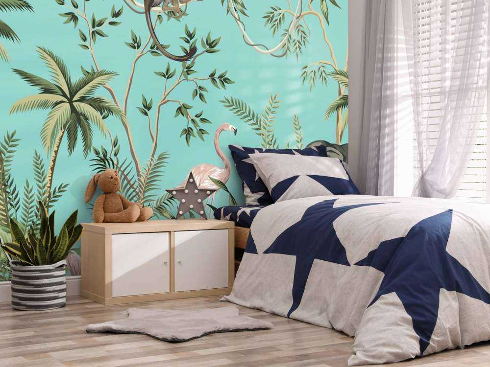 Elefante, fenicottero e amici