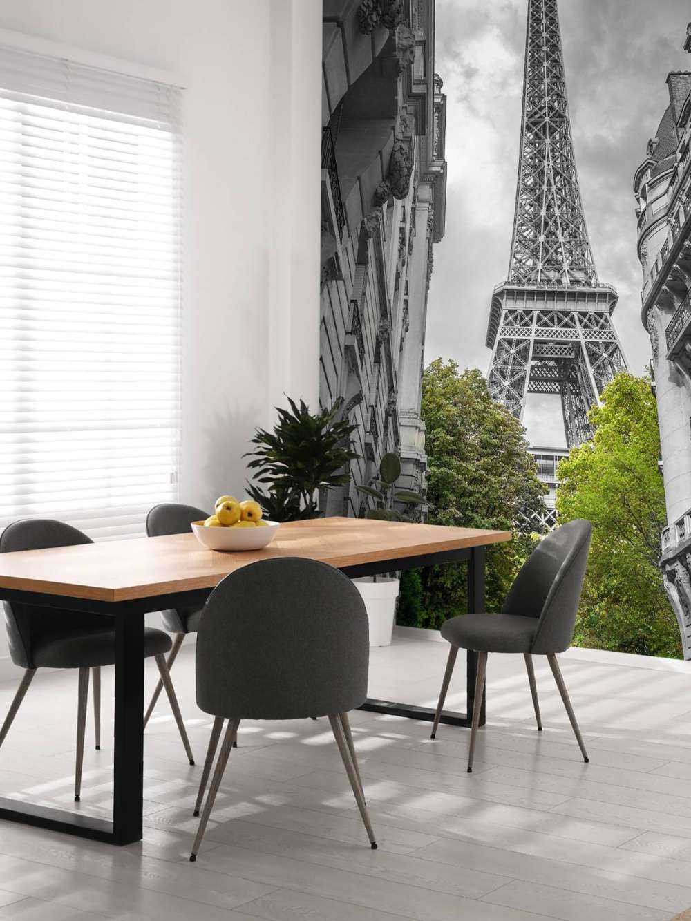 Torre Eiffel in bianco e nero