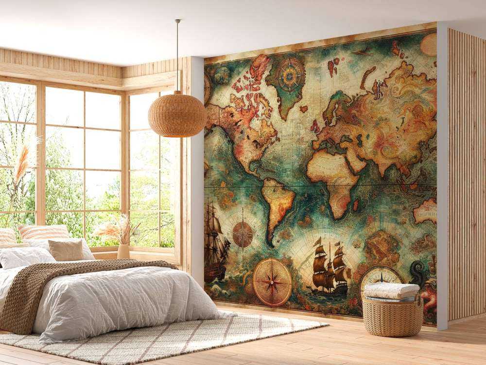 Mappa Storica Vintage