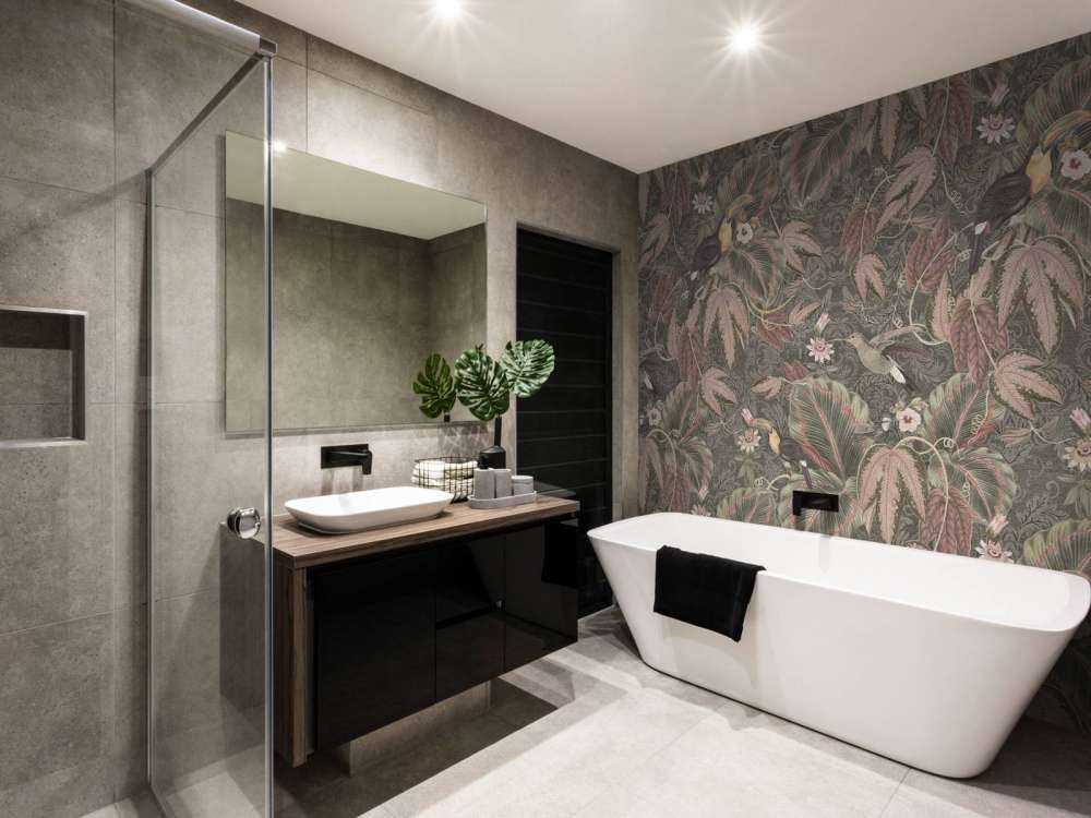 Uccelli e tucani della giungla tropicale - verde vintage