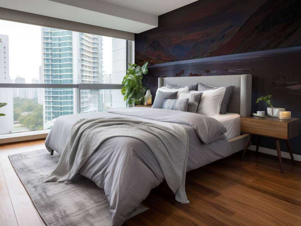 Moon above Wastwater, Lake District, Cumbria