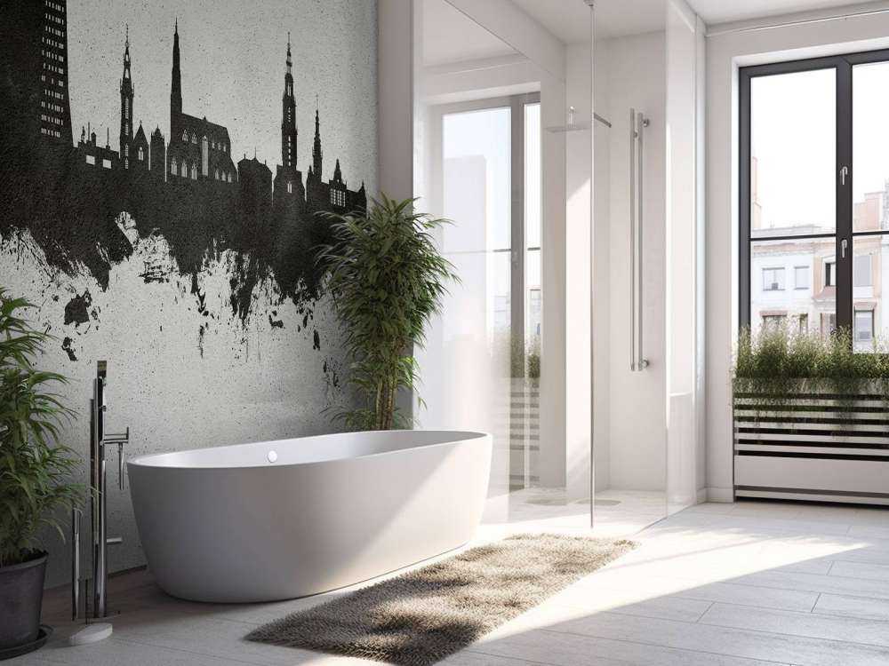 Acquerello skyline, Groninga