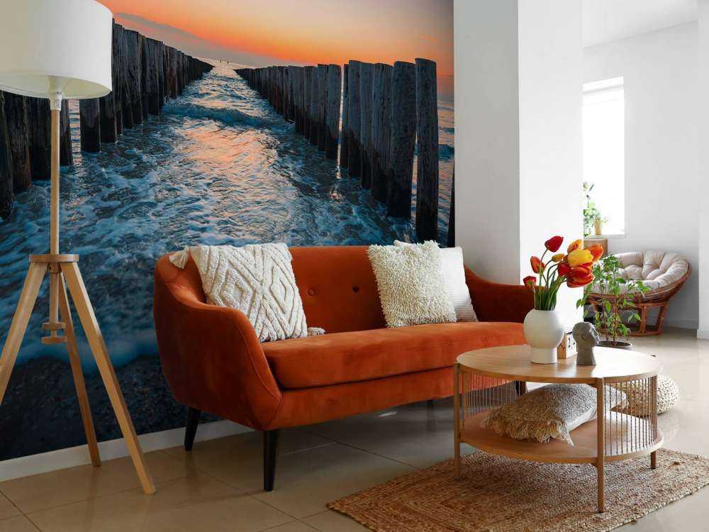 Frangiflutti al tramonto