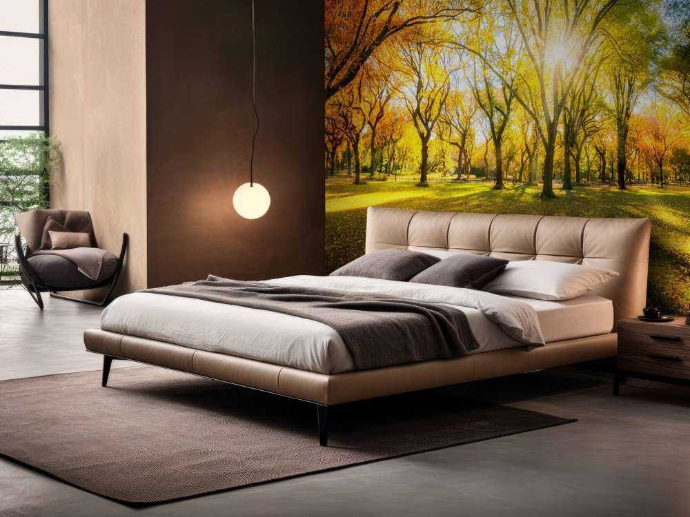 Foresta autunnale colorata