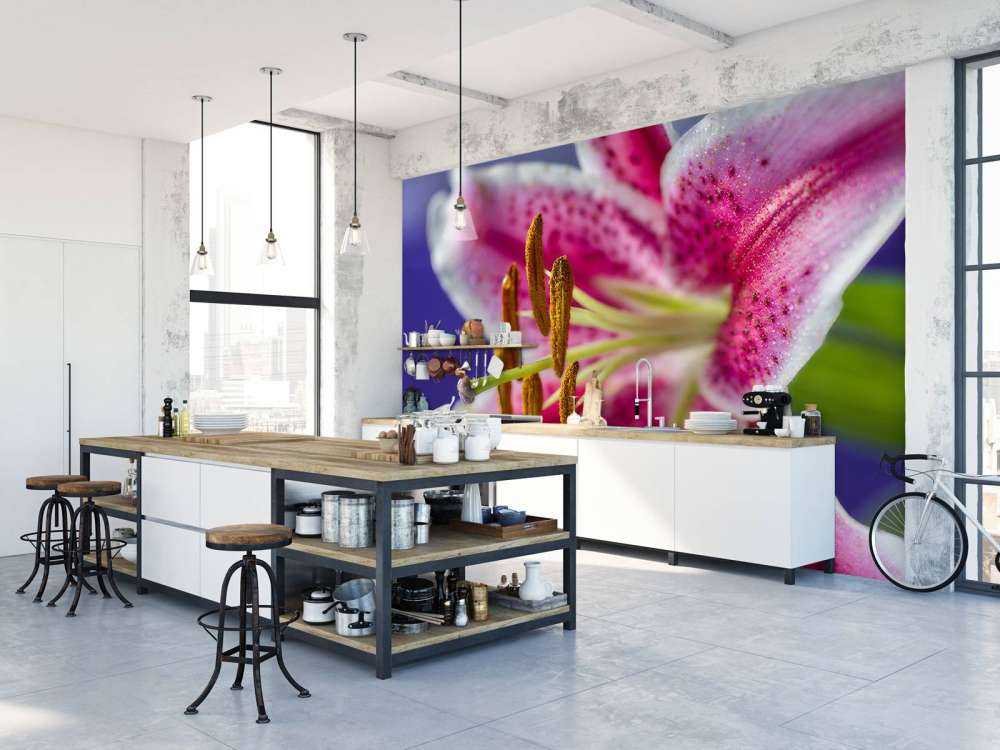 Fiore rosa ravvicinato