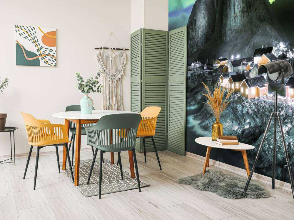 Aurora boreale sopra Hamnøy