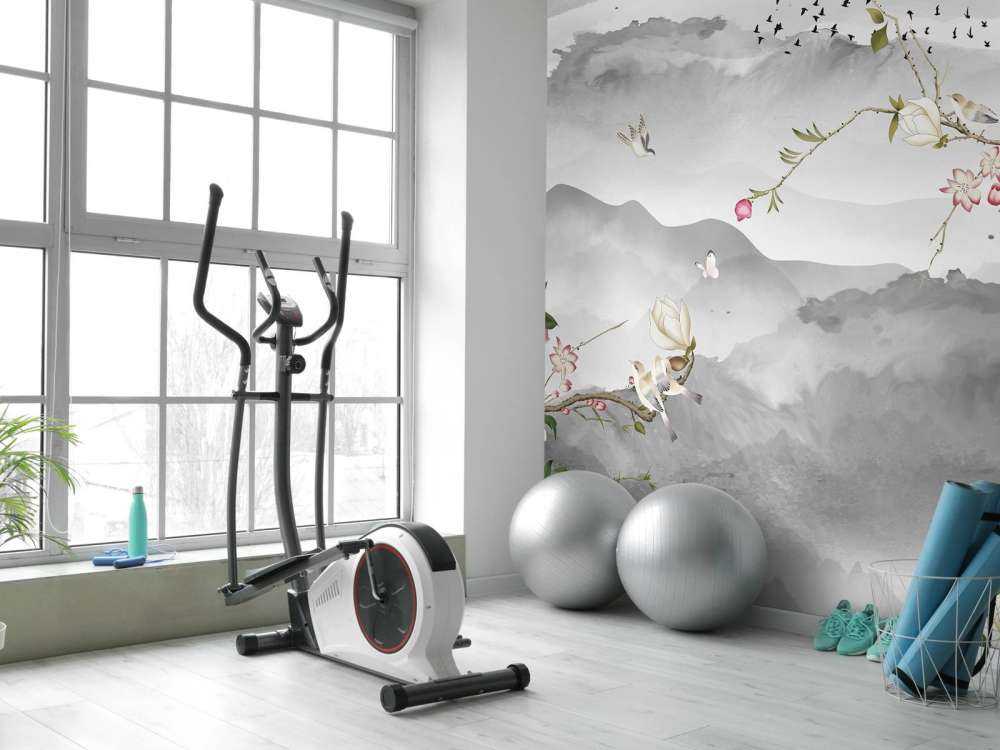 Montagne e colline grigie