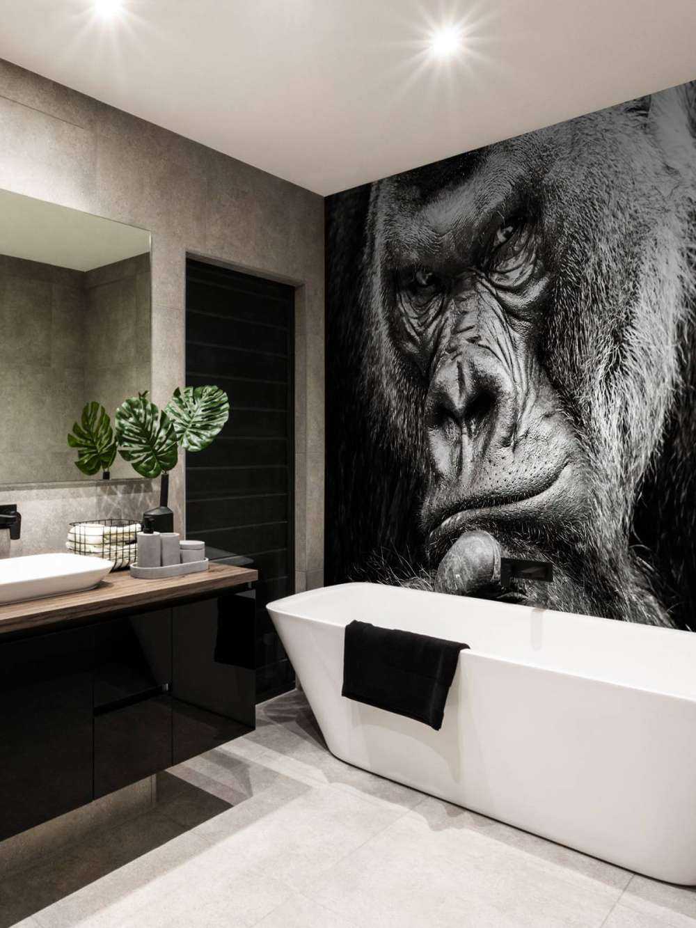 Immagine ravvicinata di un gorilla