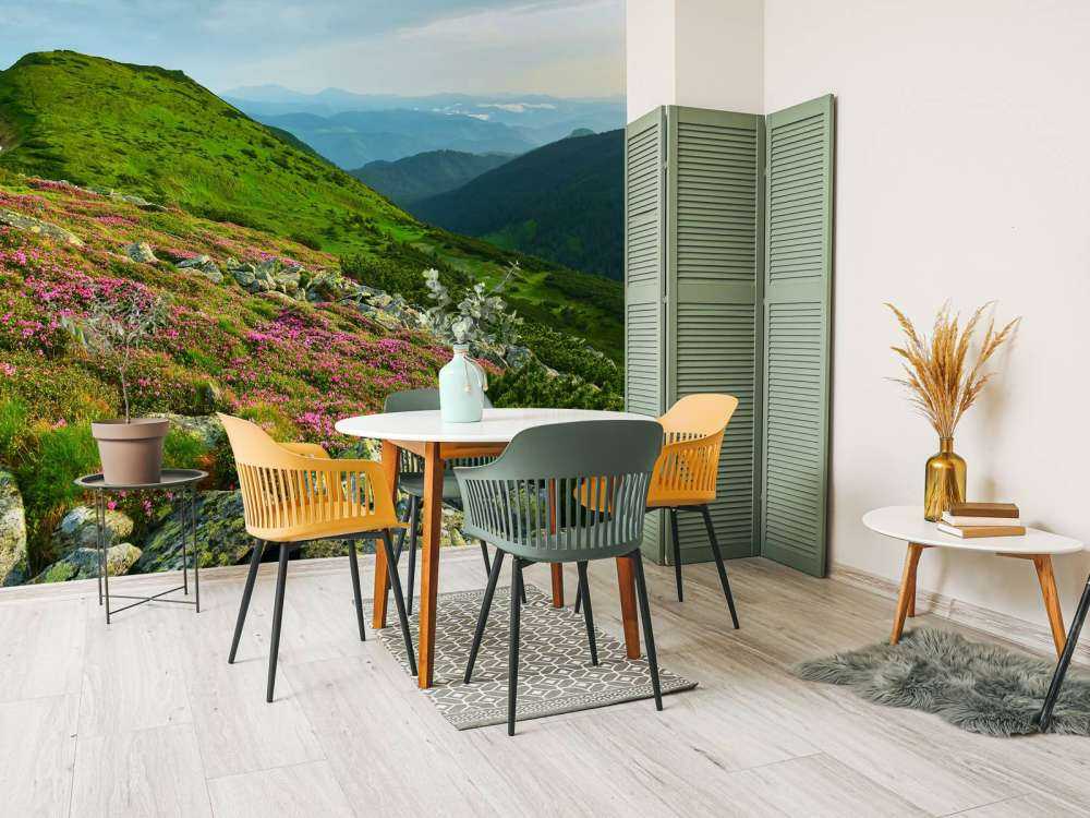 Rododendri in montagna