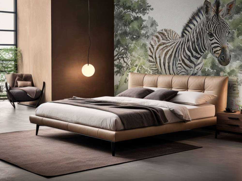 Giovane zebra in libertà