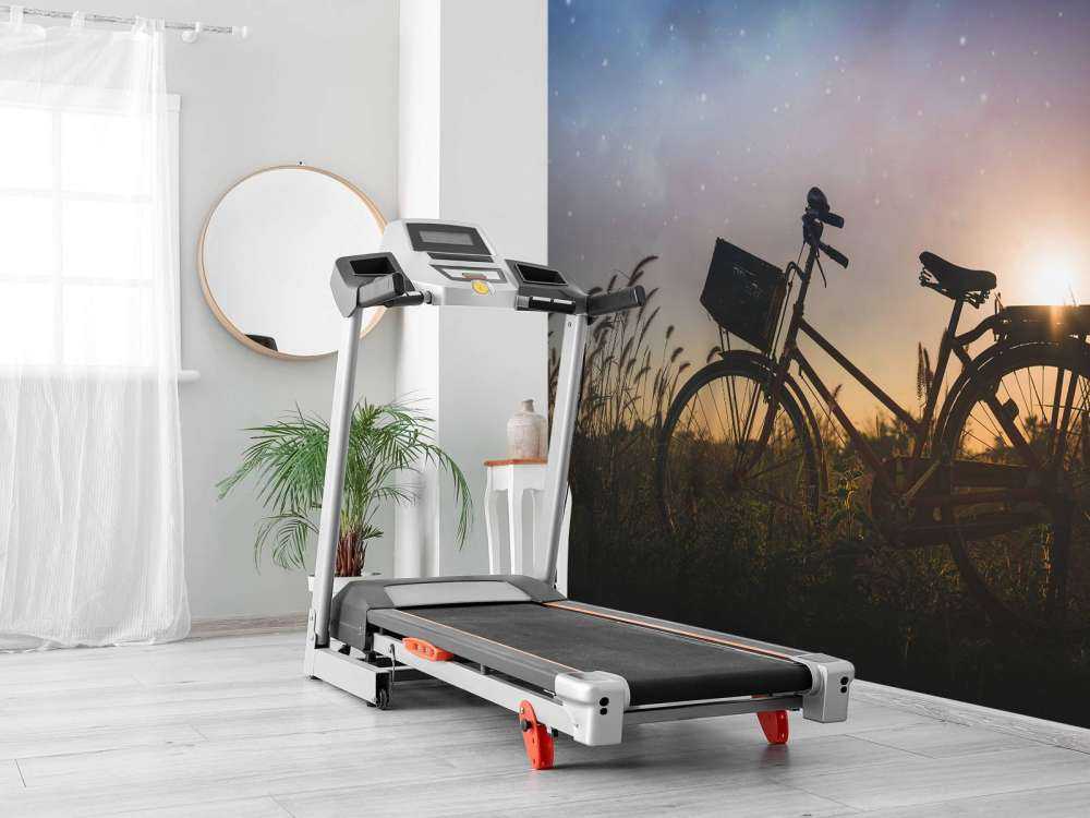 Silhouette di una bicicletta