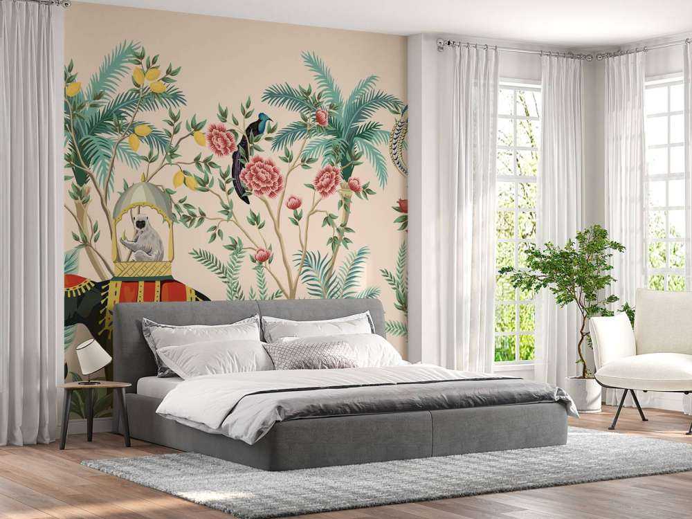 Carta da parati orientale