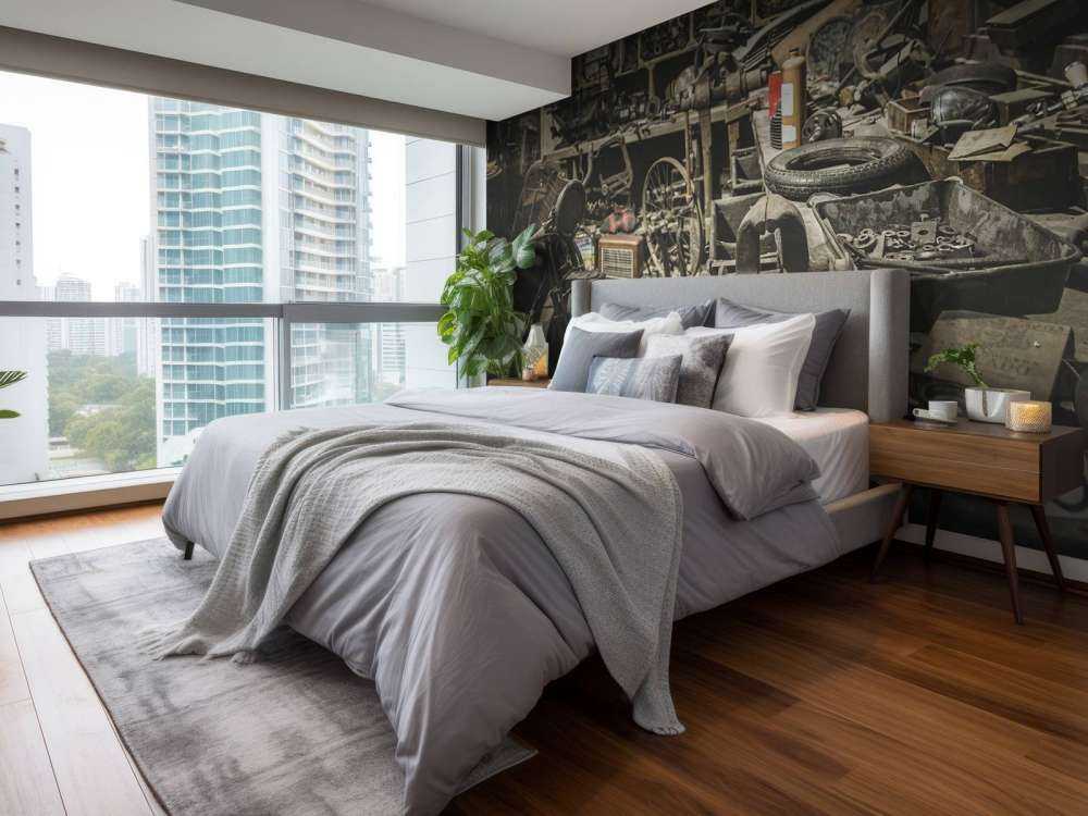 Vecchia officina di motori