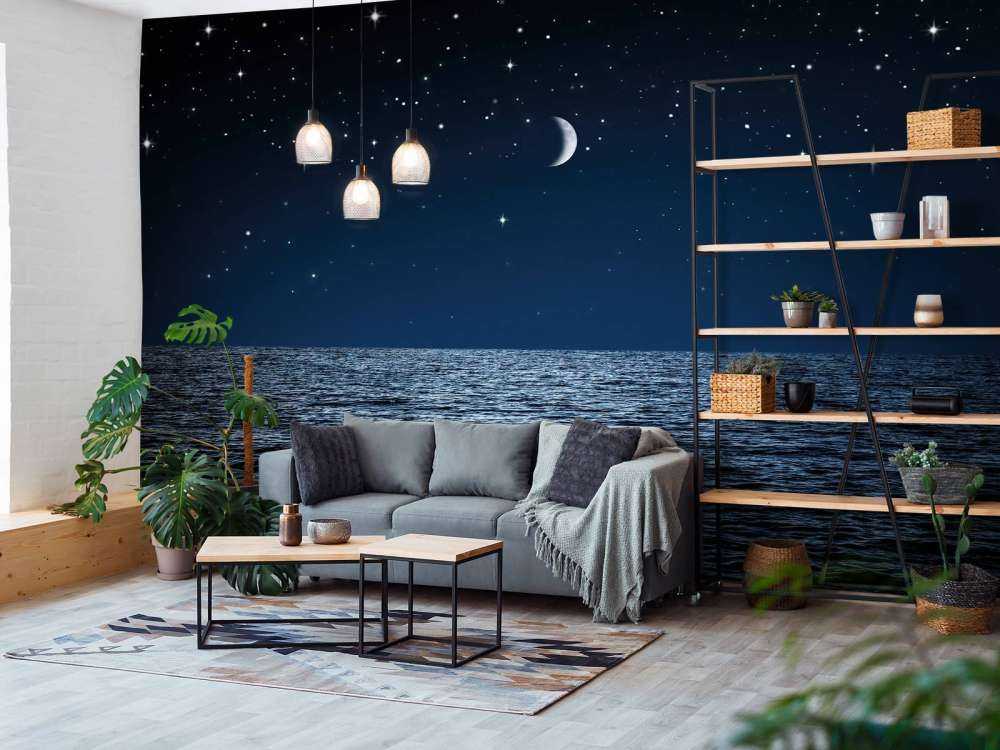 Cielo stellato sul mare