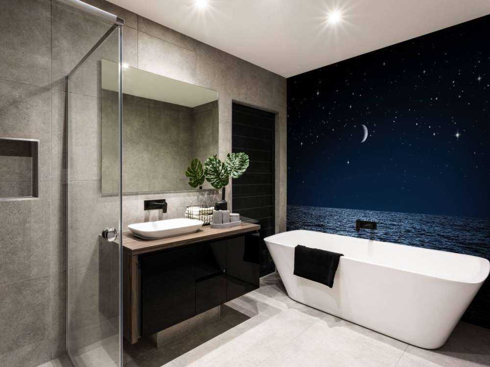 Cielo stellato sul mare