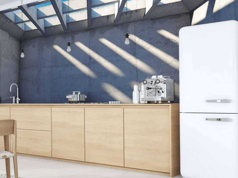 Spazio vuoto con tetto aperto