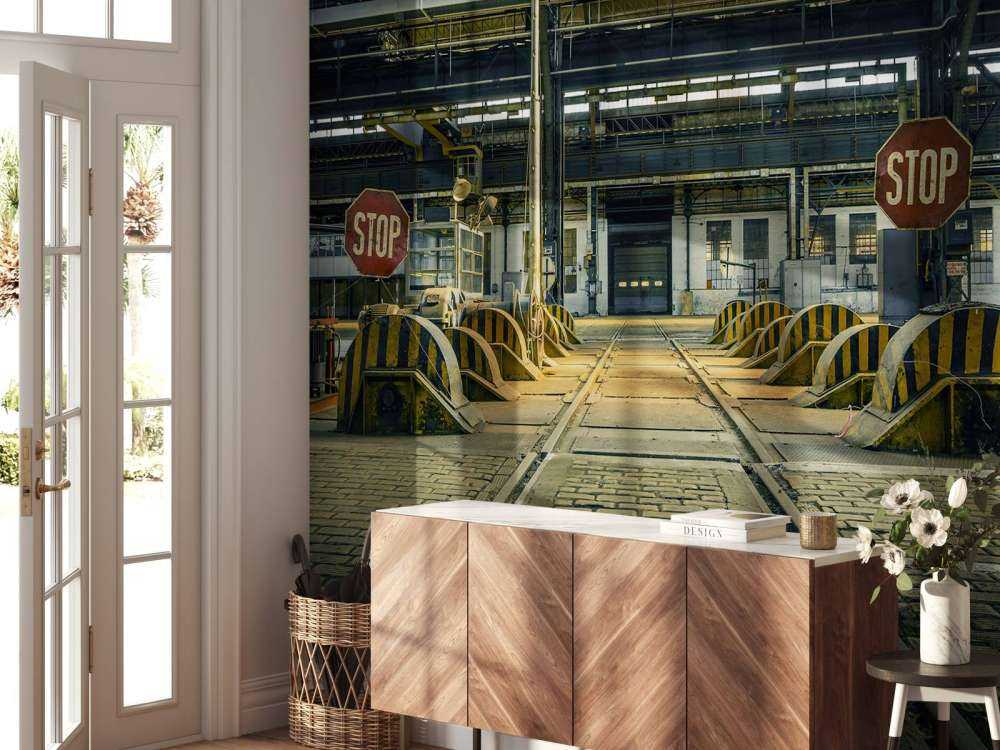 Capannone industriale abbandonato