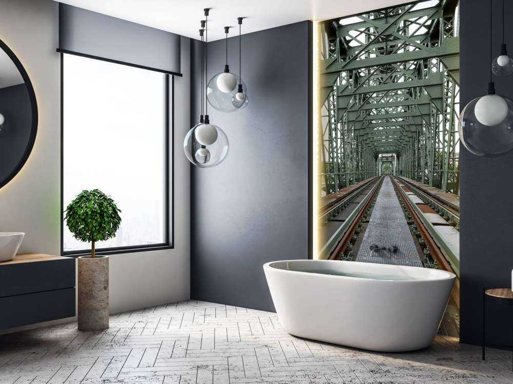 Ponte ferroviario monumentale De Hef a Rotterdam  