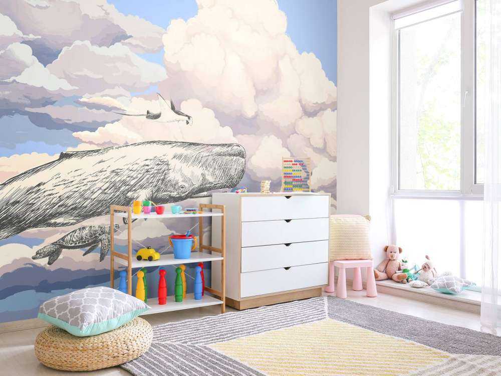 Balena con i suoi amici