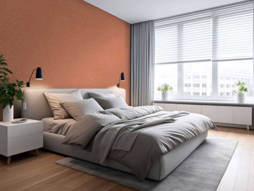 Calcestruzzo terracotta con struttura leggera