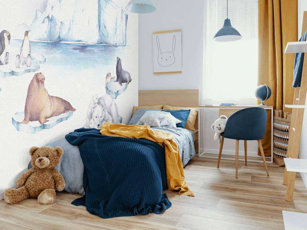 Animali del mondo di ghiaccio