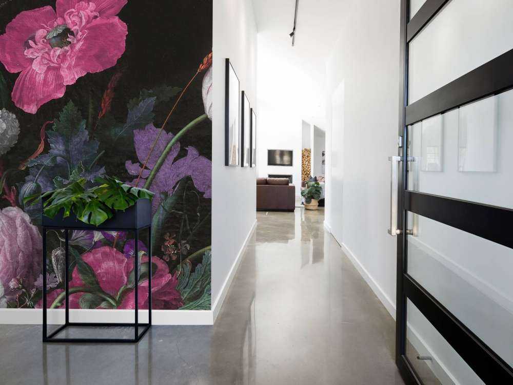 Natura morta di fiori barocchi - rosa lunatico