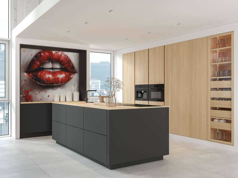 Watercolor Woman Lips #2