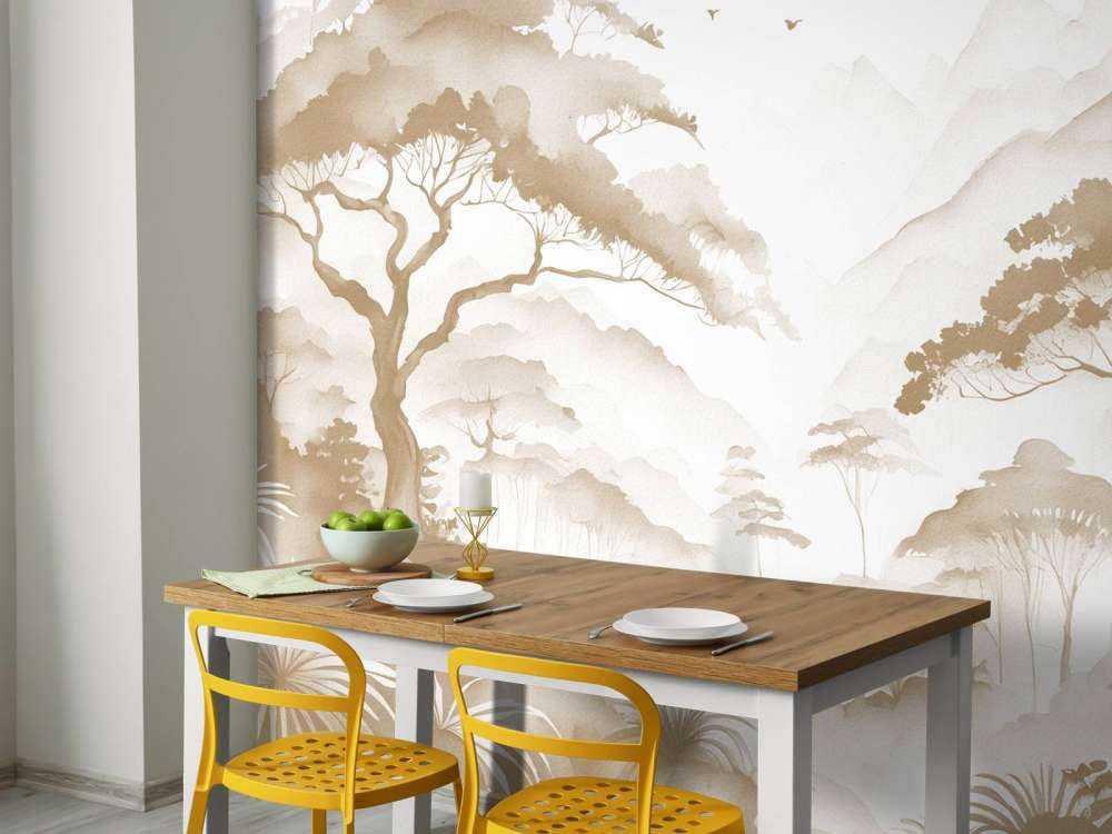 Valle di Montagna Nebbiosa, taupe