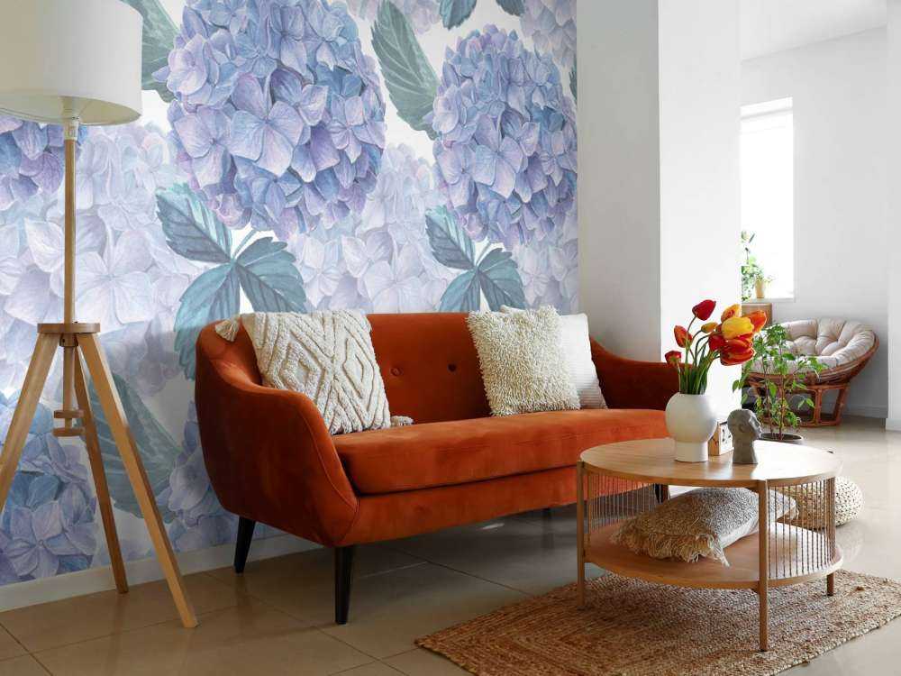 Gocce di Rugiada sulle Ortensie