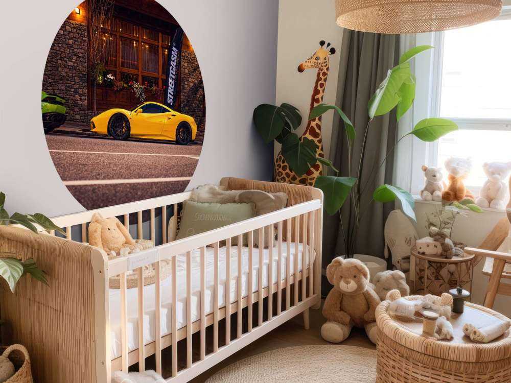 Auto esclusive presso la lodge in legno