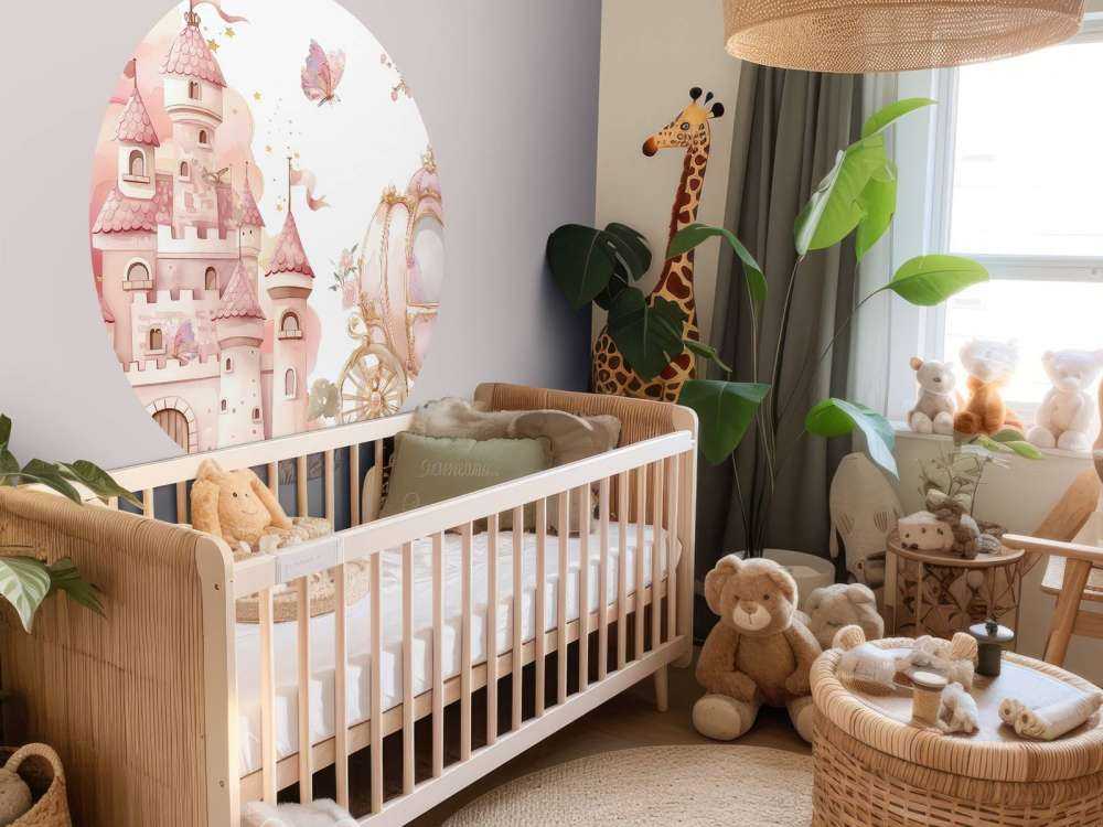 Castello delle favole e carrozza di rose