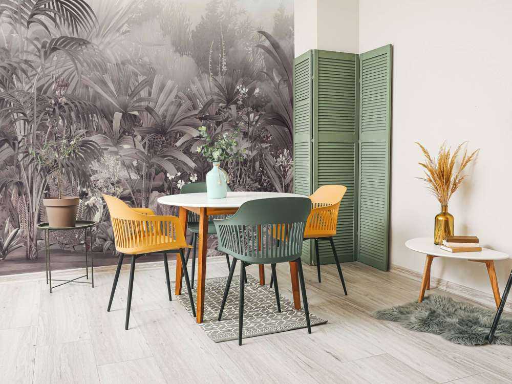 Mattina nel Giardino Tropicale Viola