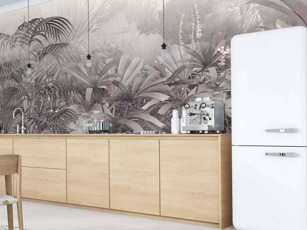 Mattina nel Giardino Tropicale Viola