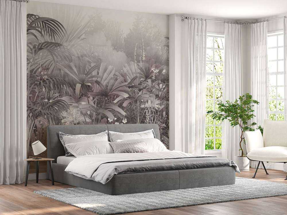 Mattina nel Giardino Tropicale Viola