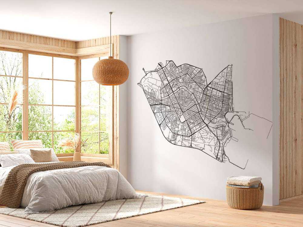 Mappa di Valencia, bianco 