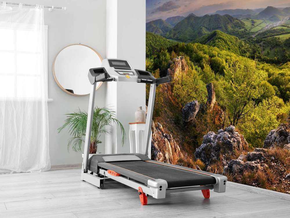 Paesaggio di montagna in primavera