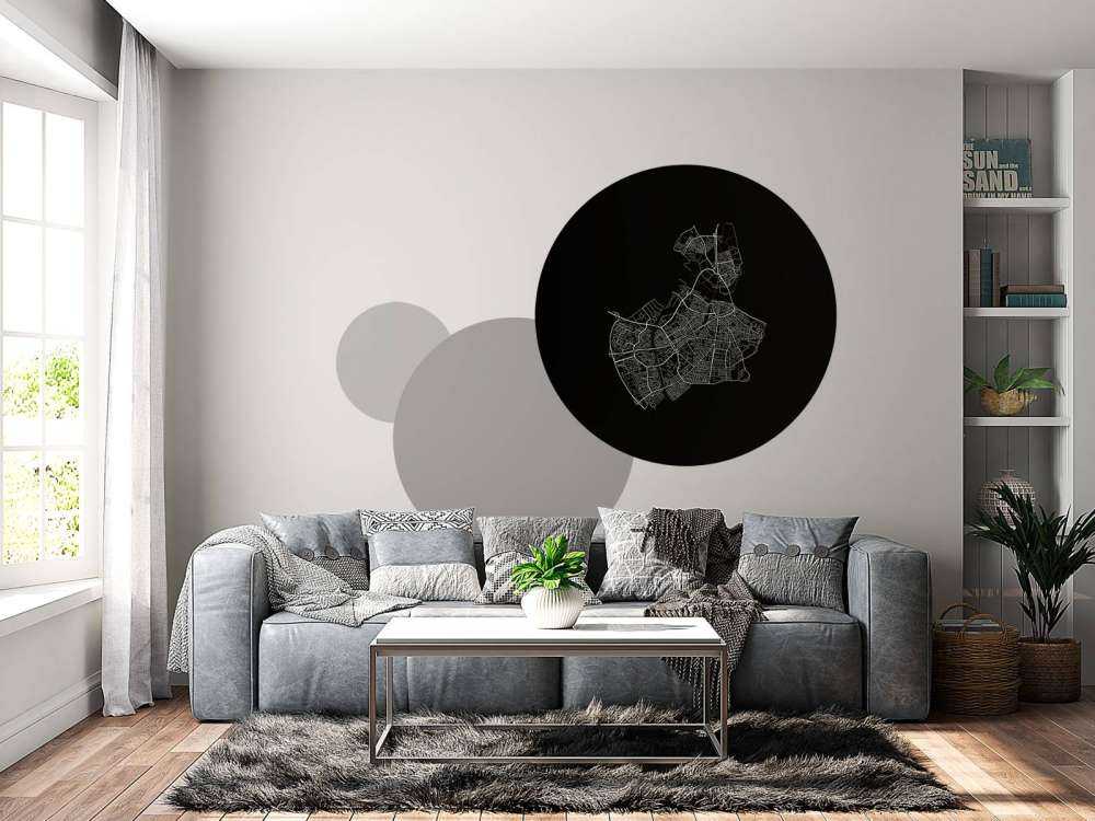 Mappa di Nijmegen, nero