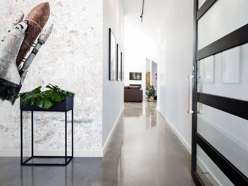 Spaceshuttle su cemento