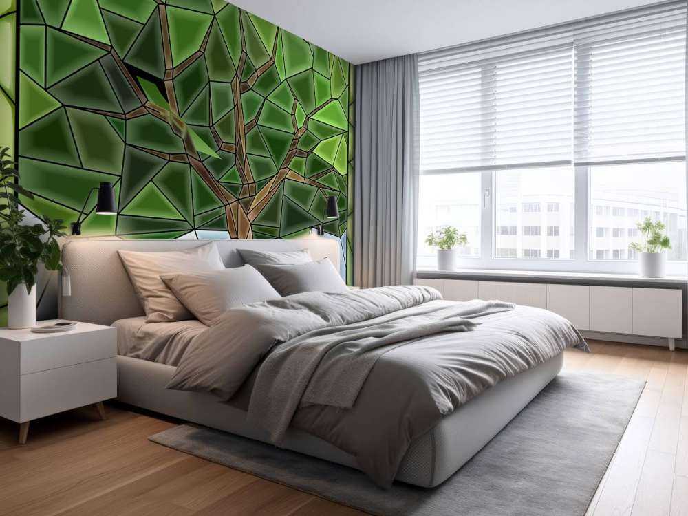 Mosaico di un albero