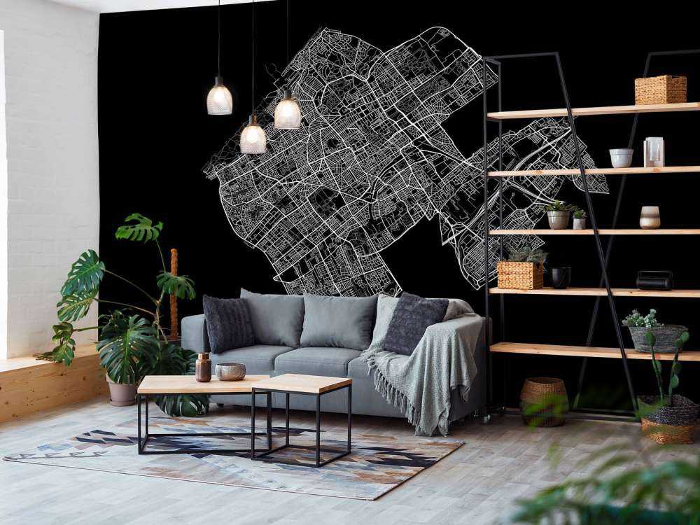 Mappa de L'Aia, nero