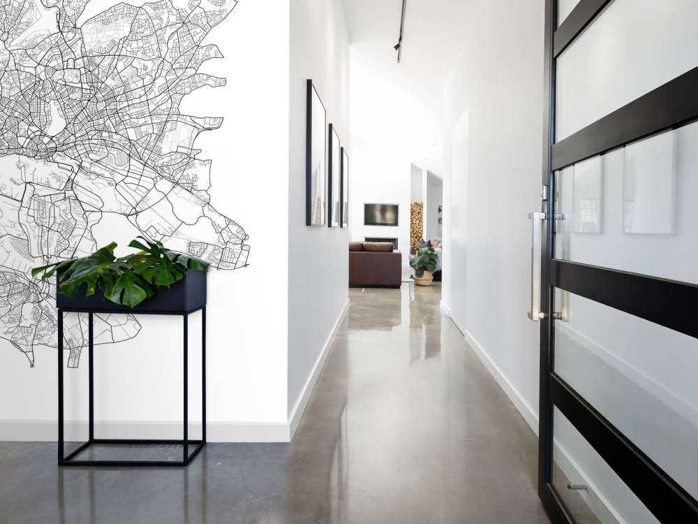 Mappa di Amburgo, bianco 