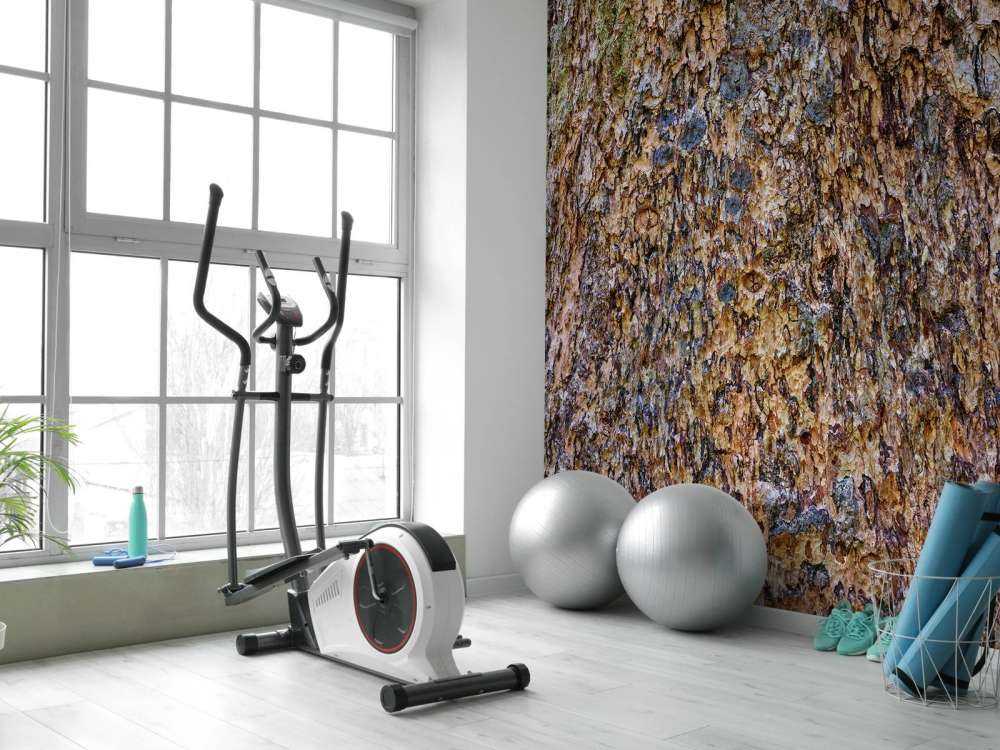 Corteccia d'albero marrone 