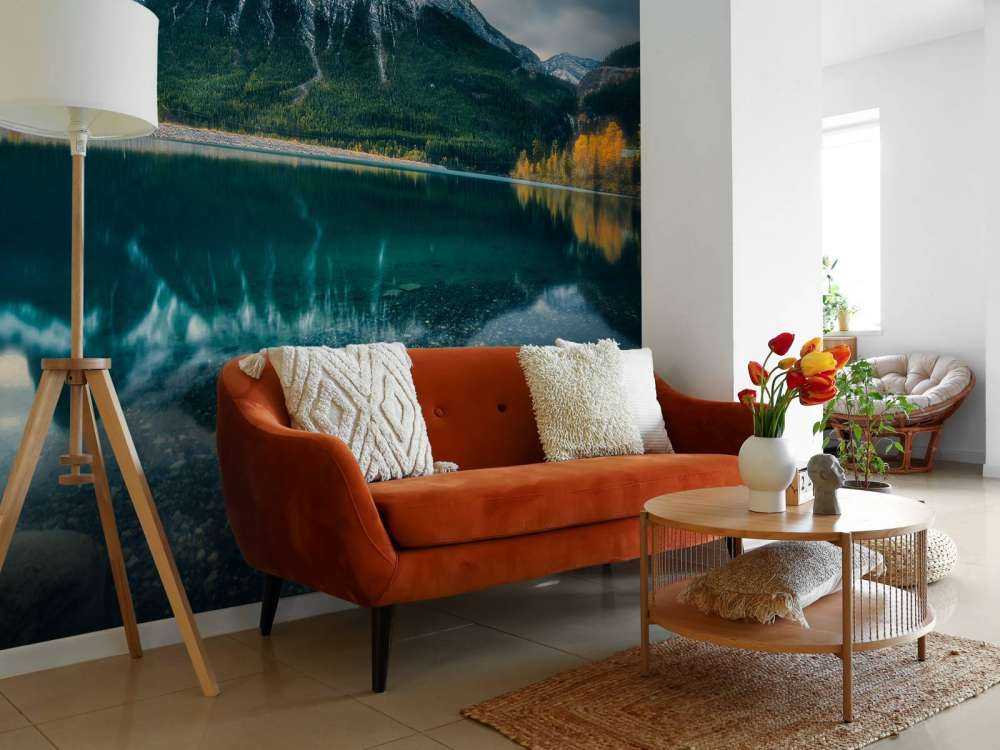 Autumn reflection in the water