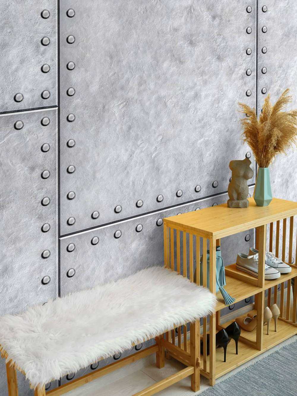 Piastra metallica corazzata