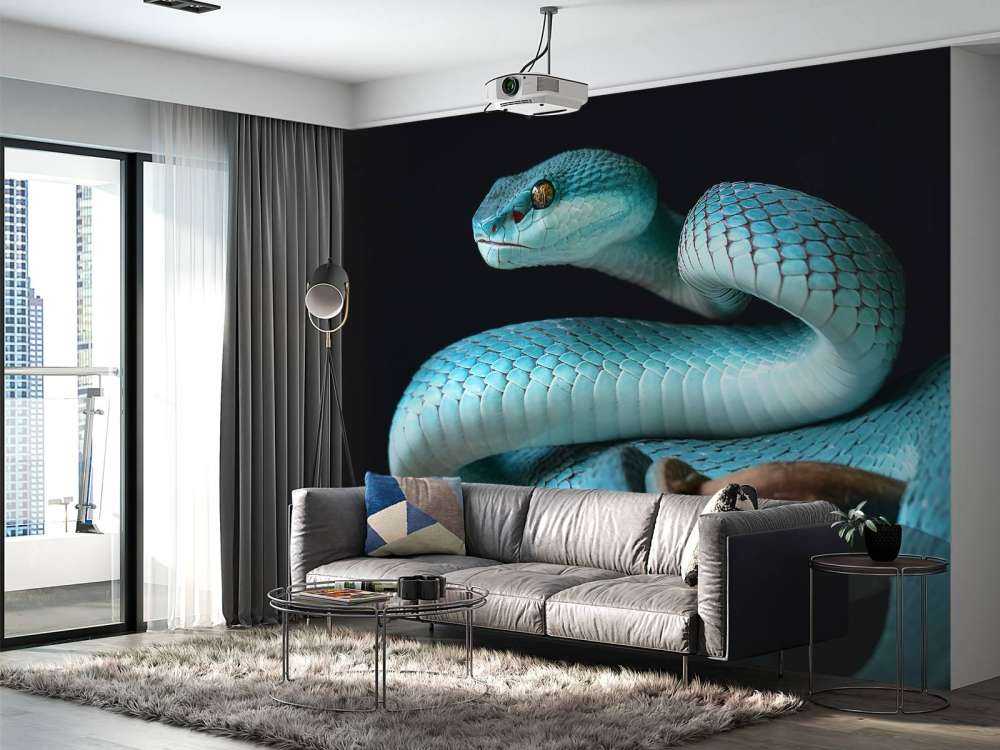 Serpente blu insulare