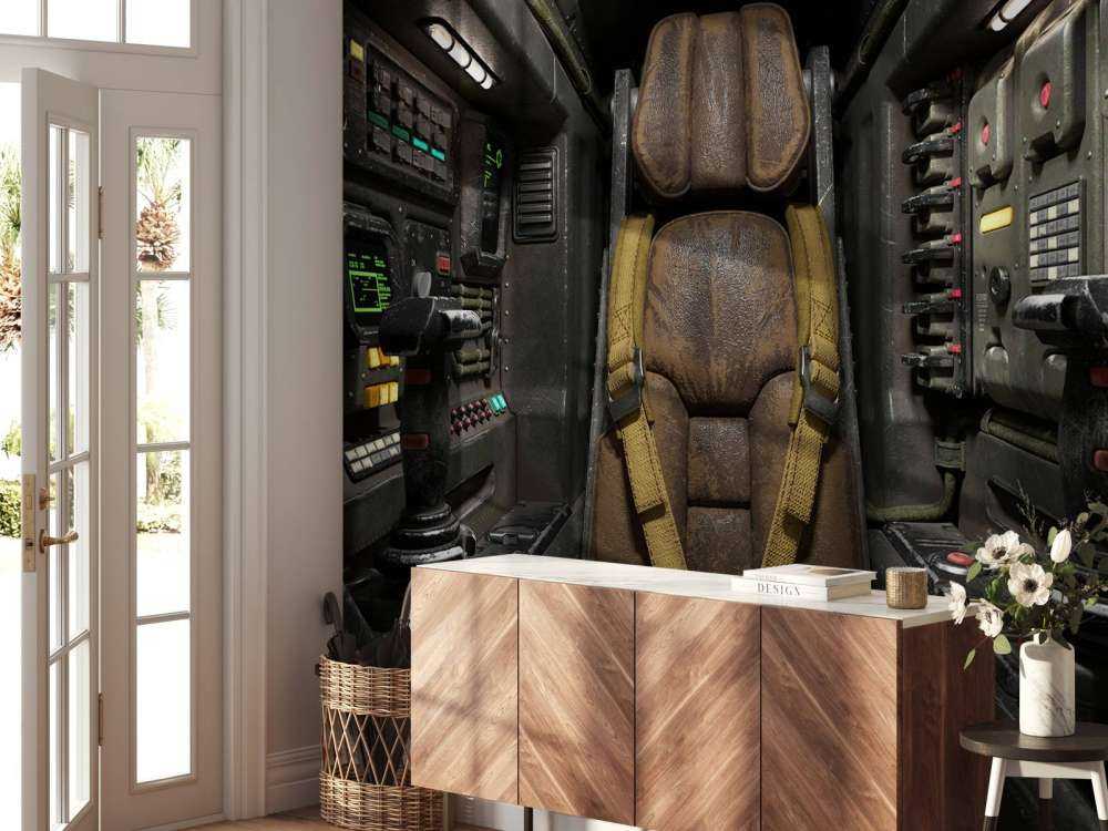 Cabina di pilotaggio dell'astronave