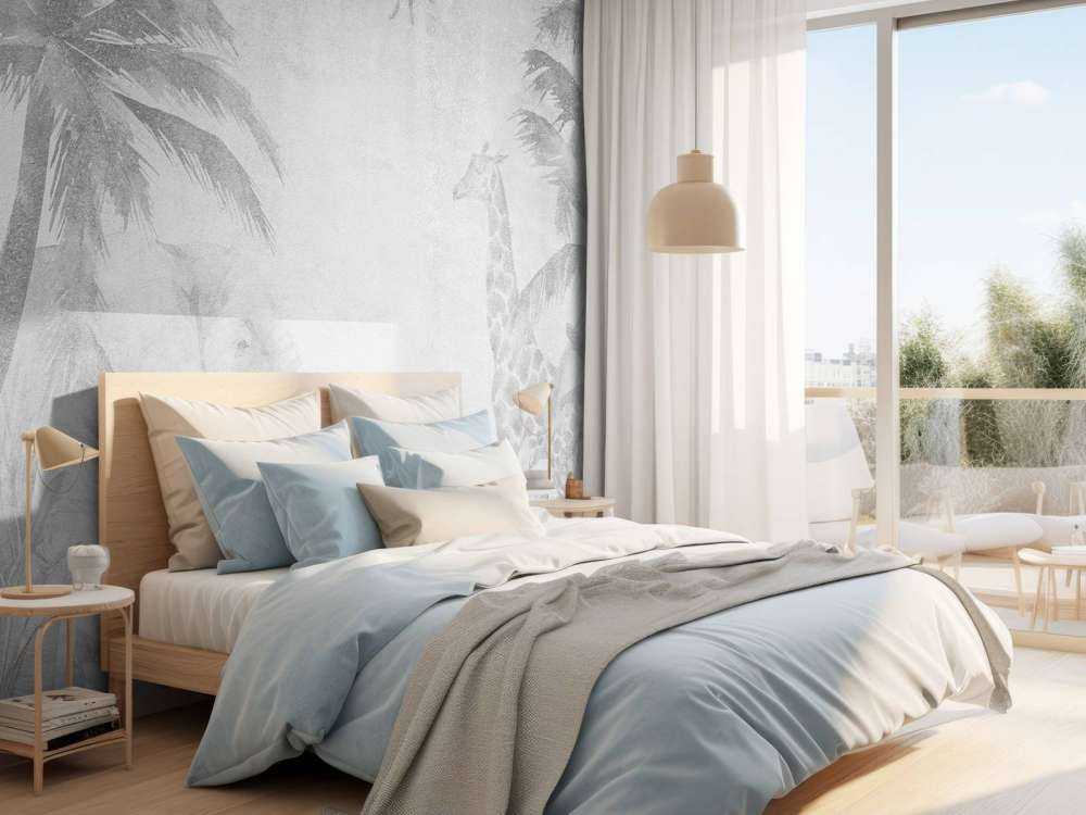 Allegri animali della giungla sul cemento