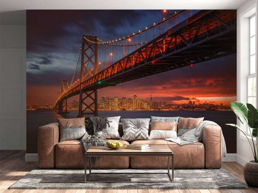 Fire over San Francisco