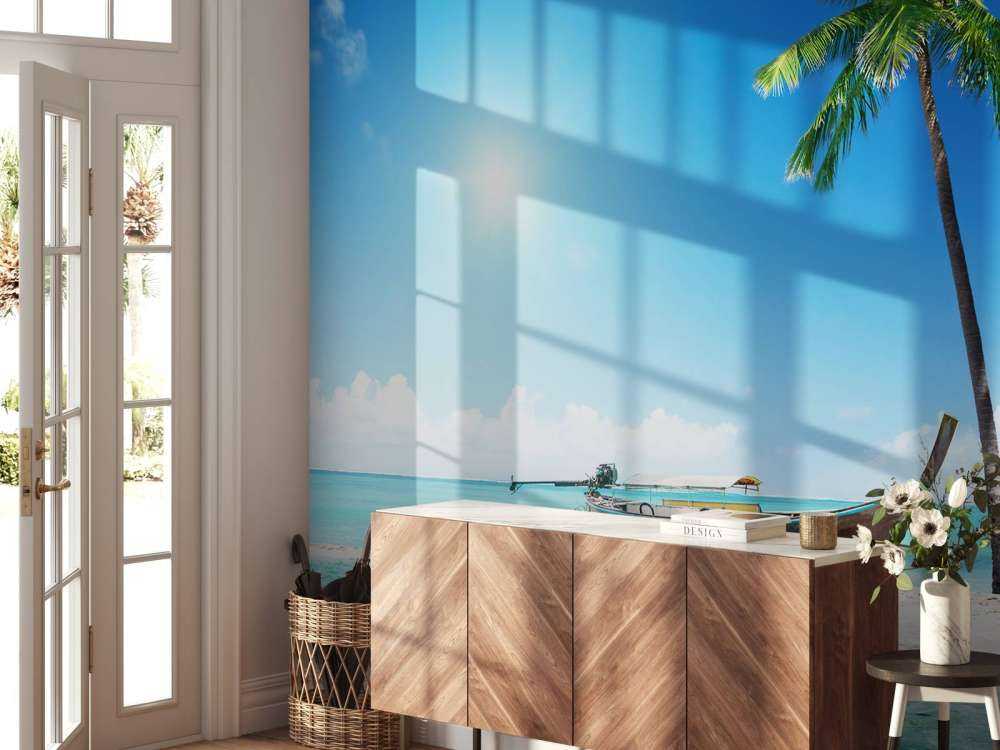 Isola disabitata e una barca